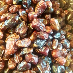 close up of a bunch of dates