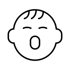 Obraz premium Baby icon