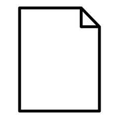 Paper, document, file icon