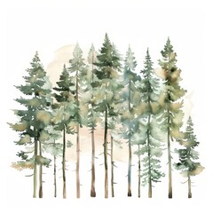 Whimsical Forest Scene for Nature Lovers Generative AI