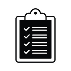 Financial checklist vector design in trendy style, editable icon