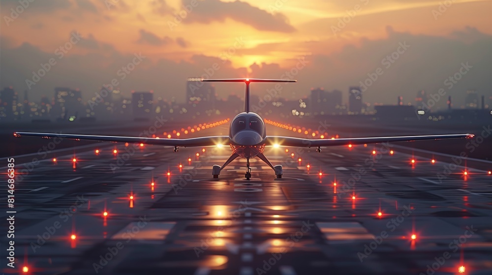 Poster Autonomous flight technology is expected to enable pilotless or remotely piloted aircraft, offering safer, With advancements in artificial intelligence and autonomous systems. Generative AI.