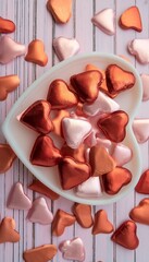 heart shaped candy valentine s day romantic adorable cute food cake love edible