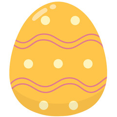 Yellow Easter egg