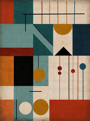 Geometric Abstraction: Mid-Century Bauhaus Art