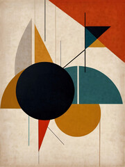 Geometric Abstraction: Mid-Century Bauhaus Art