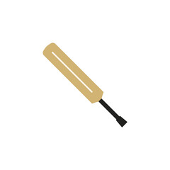 Cricket sticks, illustration, vector on white background.