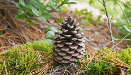 pinecone in my local forrest