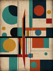 Geometric Abstraction: Mid-Century Bauhaus Art