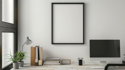 Blank walls and clean, tidy desktops