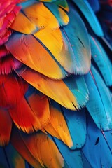 Fototapeta premium colorful leaves, exotic tropical leaves, multi-colored