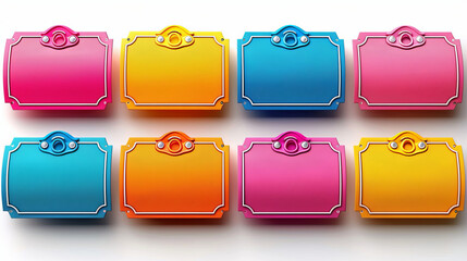 Colorful Abstract Liquid Flow Bookmark Designs