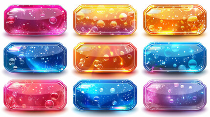 Colorful Abstract Liquid Flow Bookmark Designs