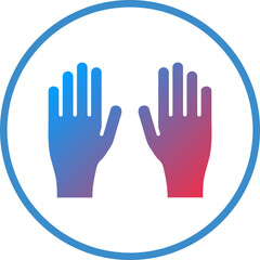 Vector Design Gloves Icon Style