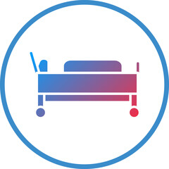 Vector Design Stretcher Icon Style