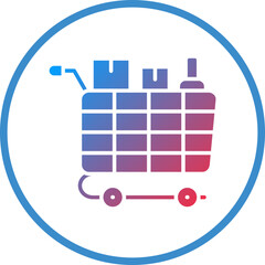 Vector Design Food Cart Icon Style