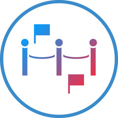 Vector Design Border Icon Style