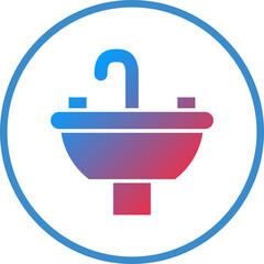 Vector Design Sink Icon Style