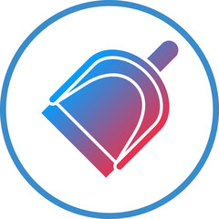 Vector Design Dustpan Icon Style