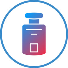 Vector Design Perfume Icon Style