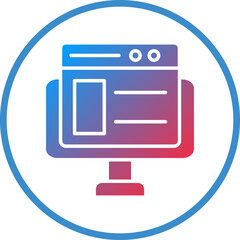 Vector Design Website Icon Style