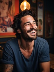 Obraz premium portrait of a smiling man