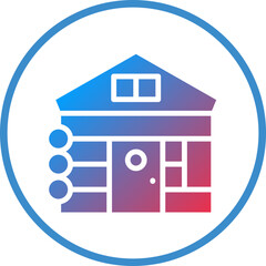 Vector Design Cottage Icon Style