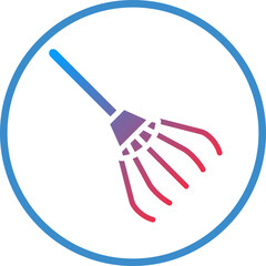 Vector Design Rake Icon Style