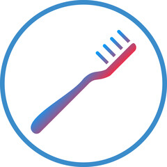 Vector Design Tooth Brushes Icon Style