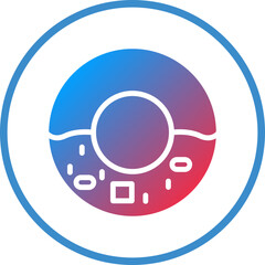 Vector Design Donut Icon Style