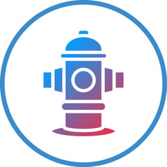 Vector Design Hydrant Icon Style