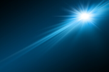 Obraz premium background Light blue graphic template with white light, blurry design in simple style.