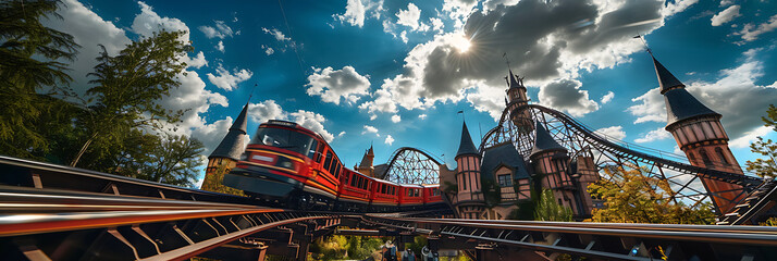 Theme park, the entertainment and relaxing holidays amidst fun.