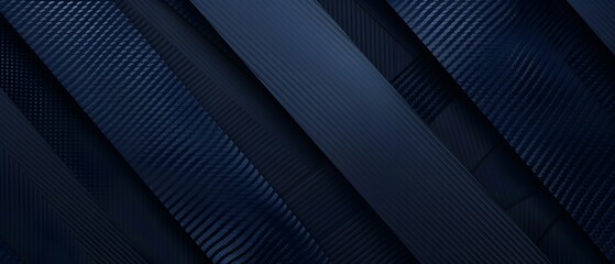 Blue background with carbon fiber texture pattern vector presentation design 
