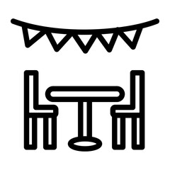 Fototapeta premium dinner table