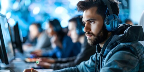 The Enjoyment of Board and Computer Games Among Modern Gamers. Concept Gaming Trends, Board Games, Video Games, Gamer Culture, Esports