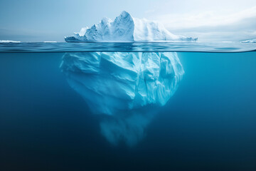 iceberg in the sea