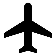 Airplane icon vector design in eps 10 