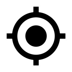 Target icon vector design in eps 10 