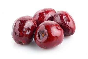 Obraz premium A photo of Jujube, isolate on white background.