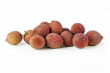 A photo of Lychee, isolate on white background.