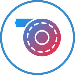 Vector Design Stickey Tape Icon Style