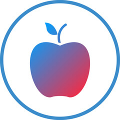 Vector Design Apple Icon Style