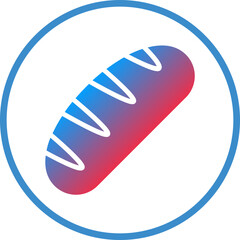Vector Design Loaf Icon Style
