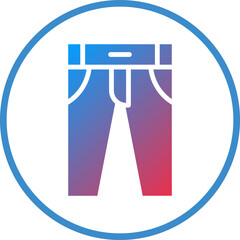 Vector Design Pants Icon Style