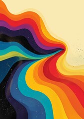 Obraz premium A Vibrant Photo Illustration Celebrating LGBT Pride Day and the Diversity of Human Expression