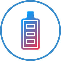 Vector Design Battery Icon Style
