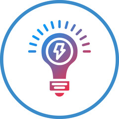 Vector Design Lighting Icon Style
