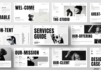 Services And Pricing Guide Presentation Template