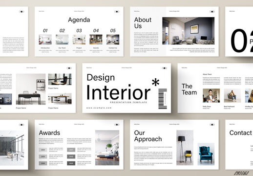 Interior Design Presentation Template